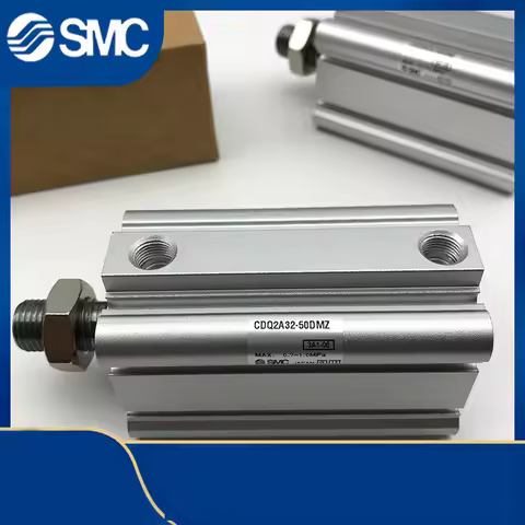 SMC CQ2BCylinder CDQ2B DM DMZ Bore 12 16 20 25 32 40 50 63 80 100 Male Thread Compact Standard Doubl