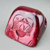 9.5cm Solid Wood Wooden Fish Whole Wood Hand Carved