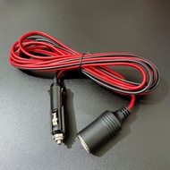 [180W Load-bearing Extension Cable] Car Charger Extension Cable Set Male to Female 12V/24V Length 1.