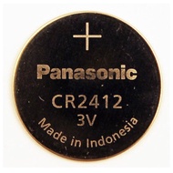 5 pcs- Panasonic CR2412 Lithium 3V Batt( new stock)