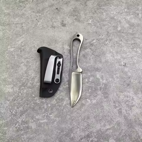 Thickened 14c28N Integrated Steel Outdoor Camping Hunting Tactical Fixed Blade Knife Mountaineering 