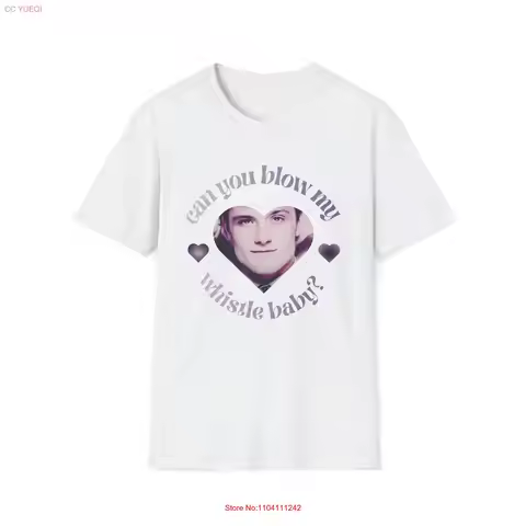Josh Hutcherson T Shirt Can You Blow My Whistle Baby Meme Funny long or short sleeves