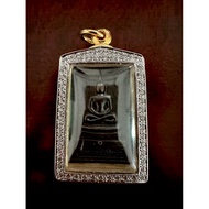 龙婆坤 Luang Phor Koon 崇迪佛牌 佛历2517年 八脚造型 红铜 Wat Non Daeng｜附Samakom认证卡 | 意大利金壳