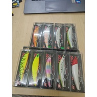 SENSES Spy Mission 115S 26g 11.5cm 115mm Sinking Minnow Lure Magnetic Device Toman Siakap Barramundi