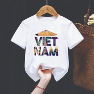 Vietnamese t-shirts for Vietnamese provinces and cities, famous tourist locations printed on demand