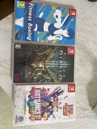 Nintendo Switch Diablo Just Dance Fitness Boxing