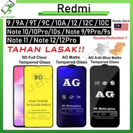 【KACA】Redmi 9 9A 9C 9T 8 8A Note 10 10Pro 10s 9 9Pro 9s 8Pro Tempered Glass Screen Protector 9D/AGAn