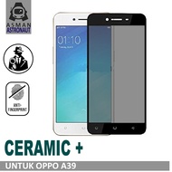 Anti Gores Ceramic Matte SPY Anti Privacy OPPO A3S / A5S / A11 / A12 / A15 / A16 / A17k / A31 / A52