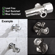 Angle Valve Two Way & Angle Valve One way valve 1/2"x1/2" Taiwan 304 stainless steel