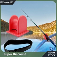 [kidsworld1.sg] U-Shaped Fishing Baits Keeper Portable Fishing Rod Stand for Kayak Fishing Boats