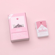 Ins Pink Marlboro Cigarette Case 20pcs Male Cute Portable Aluminum Storage Box