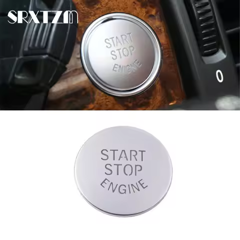 Car Stickers For Bmw X5 X6 E70 E71 X5m X6m Engine Start Stop Button Ignition Device Cover