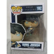 Funko Pop Animation - Sung Jinwoo 1982 Solo Leveling Sung Jinwoo Funko Pop