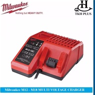 MILWAUKEE M12 - M18 MULTI VOLTAGE CHARGER M12-18c