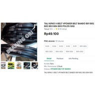 V-BELT FAN BELT VPOWER BELT BY BANDO B96 B97 B98 B99 B100