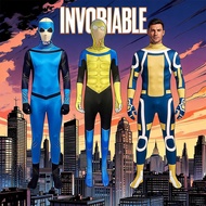 Halloween Invincible Young Man cos costume/Jumpsuit/Children's Play Show/cosplay Costume