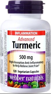 Webber Naturals 特級薑黃素精華 500mg- 120粒裝
