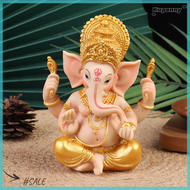 Kupanny Gold Lord Ganesha Buddha Statue Elephant God Sculptures Ganesh Figurines