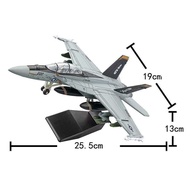 1/72F18 Carrier Attack Aircraft ABS Assembled Version Simulation Fighter Aircraft Model Aircraft Lov