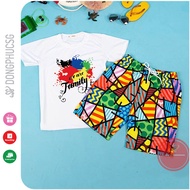 Outstanding complete set of shirts and pants for families, groups of men and women, team building DD