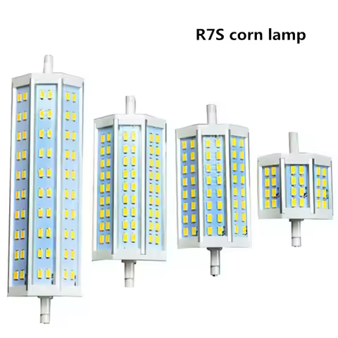 Dimmable led R7S light 78mm 118mm 135mm 189mm R7S lamp No fan J118 R7S replace 300W hologen lamp AC2