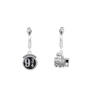 Harry Potter Womens Hoop Earrings with Dangle Harry Potter Charm - Harry Potter Earrings - Harry Pot