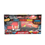 โมเดลโจมตีพ่วงแมคควีน McQueen Super Truck Cars รุ่นพร้อมส่ง รถคาร์ รถของเล่น รถบรรทุก McQueen Super 