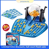 [LzdyyhacMY] Bingo Game Set, Bingo Lottery Game, Vintage Bingo Set, Bingo Machine Toy for Birthday M