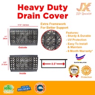 Drain Cover 8.5" Penutup Longkang Standard Heavy Duty High Quality UV Protection 沟渠盖