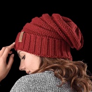 Women's Winter Knitted Beanie Hat furtalk Beanie