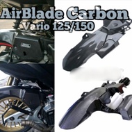 Hugger Spakbor kolong airblade Carbon ban belakang All New Vario 150