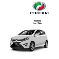 W09 Ivory White Perodua 2K Paint