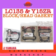 YAMAHA LC135/Y15ZR (BLOCK/HEAD GASKET) (ORIGINAL) (1S7/2PV-E1181-01/00) COVER (LC 135/135LC/Y15 ZR O