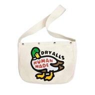 Human Made canvas eco-friendly shoulder bag