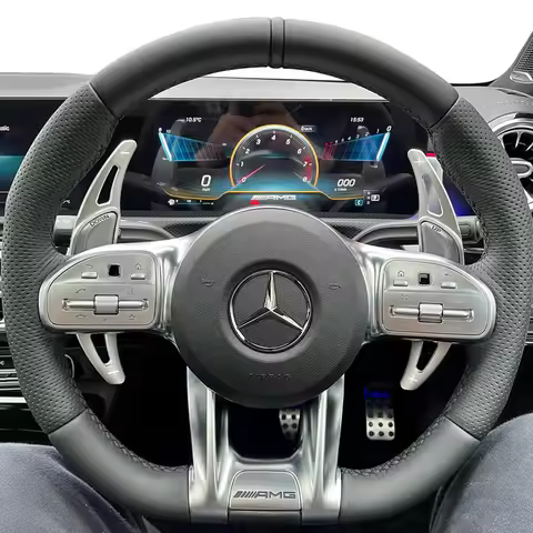 For Mercedes-Benz AMG GT Edition 50 GTR G63 GLE53 GLE63S GLC43 GLA45 GLA35 S65 Shift Paddles Extende