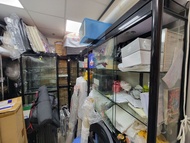 玻璃展示櫃連燈