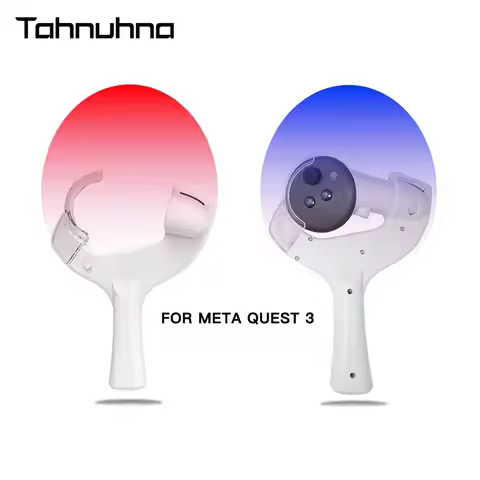 Table Tennis Adaptor For Meta Quest 3/Quest 3S Controller Handle Grip Playing Ping Pong Racket Enhan