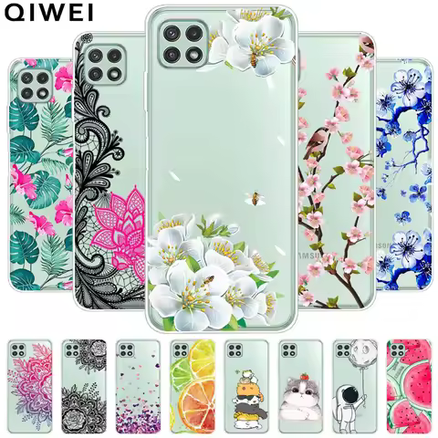 For Samsung A22S 5G Case Transparent Soft TPU Phone Cases for Samsung Galaxy A22s 5G Silicone Cover 