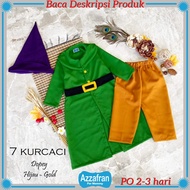 7 Dwarf Costume WhiteSnow for Kids and Adults | Carnival Clothes | Carnival Costume | Azzafran for M