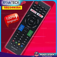 SHARP LCD/LED/SMART TV ORIGINAL REMOTE CONTROL (GB234WJSA) GB275WJSA GB254WJSA GA364WJSA GA983WJSA G