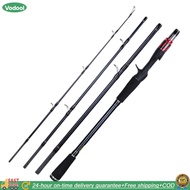 【24 hours Flash Delivery】1.8M Fishing Rod 4 Section Multi-Section Rod Ultralight Portable Fishing Po