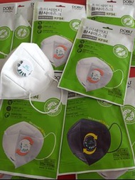 $2個, 韓國獨立包裝 DOBU Mask KF94，賣淨白色