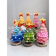 [Real image] Handmade Wool Christmas Tree – Cute Christmas Decoration – Table Decor Gift