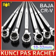 Bestir Double Socket Ratchet Wrench/ SOCKET Wrench DoubleRing 10-32mm bst-56101