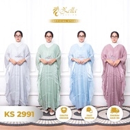 Zella FASHION. The Latest Luxury 2991 SAHIMMER SILK PREMIUM Women's Eid KAFTAN