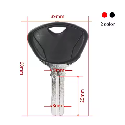 Motorcycle Key For BMW F650G F800G S1000RR R1200 R/RT/GS K1200 S/R/GK K1300 1600GT K1600GTL Black Re