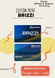 BRIZZI E-TOLL /Custom Print/E-TOLL/E-Money/ Cetak Kartu/Custom Card