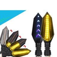 Arrow design motorcycle side turn signal light