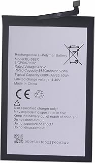 1x 6000mAh BL-58BX Replacement Battery for infinix X680 Hot 9 Play Hot 10 Play X688B X688C Smart 5 I