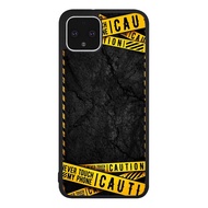 Google Case PIXEL 1, 2, 3, 3a, 4, 4A, 5 XL, 5a, 6 Pro Caution dont touch F0131